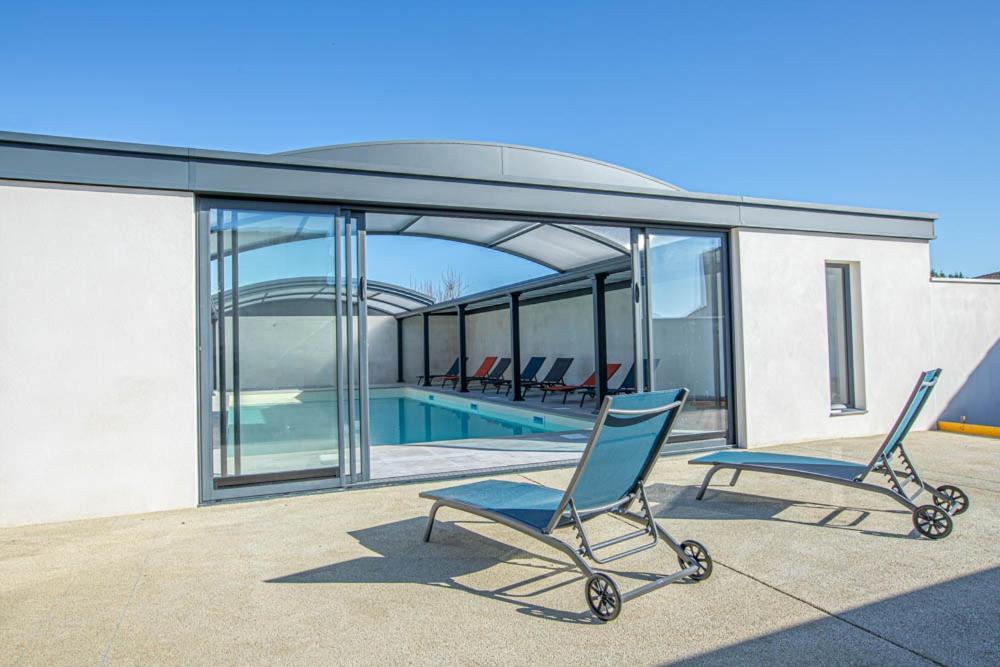 Le Pacha Maison Avec Piscine/Parking/Wifi/Plages 5Kms Les Mathes Exterior foto